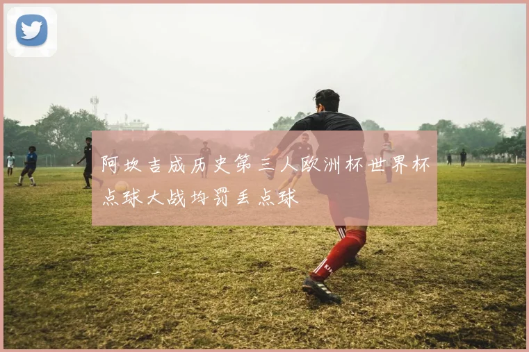 阿坎吉成历史第三人欧洲杯世界杯点球大战均罚丢点球